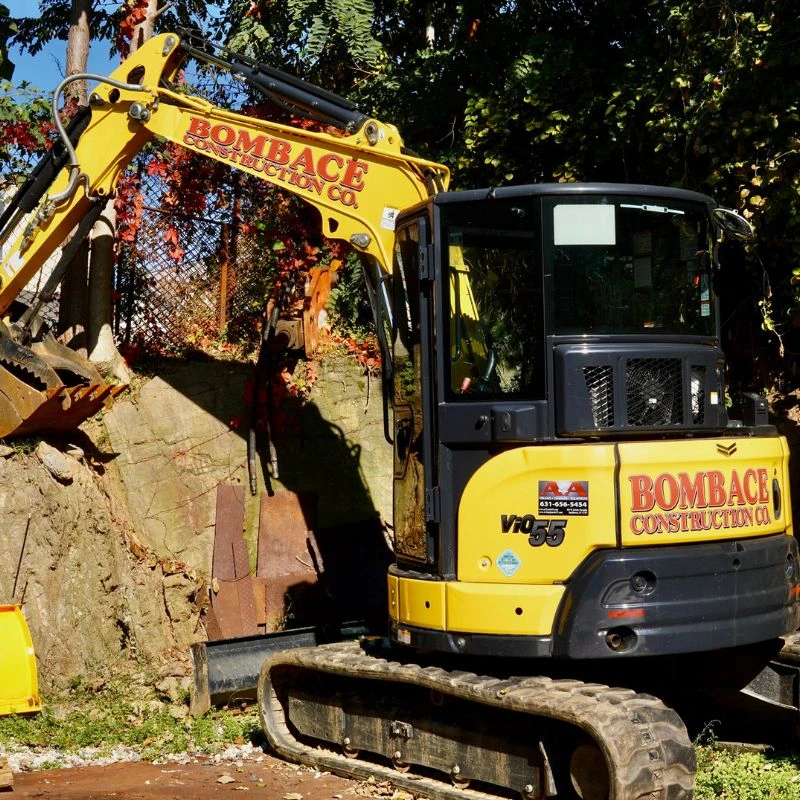 bombace construction excavator contracot